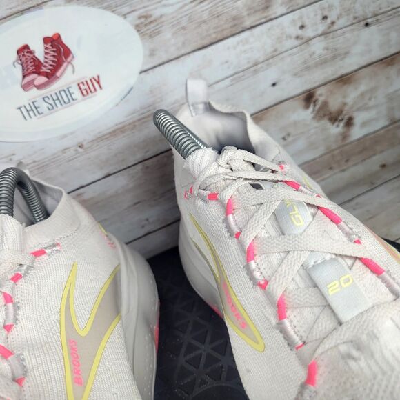 Brooks Glycerin 20 Women’s Size 10.5 Gray Pink Running Shoes DNA Loft v3 Neutral - Picture 5 of 12